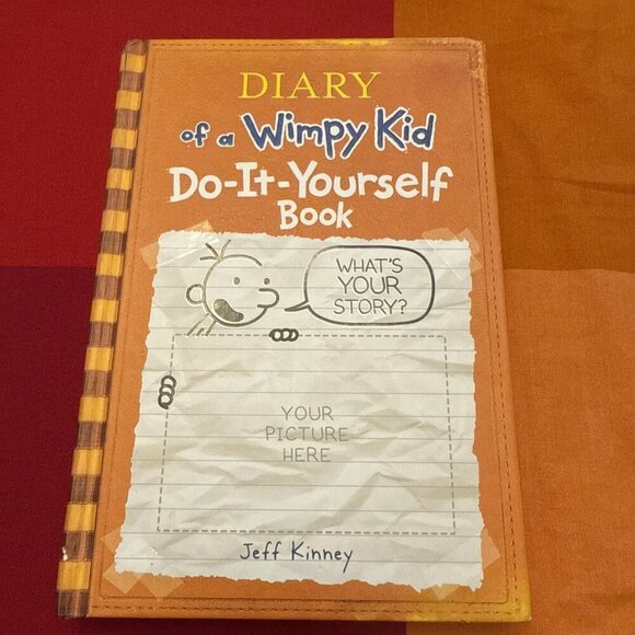 Diary of a Wimpy Kid Do-it-yourself Book - hardcover, 9780810979772, Jeff Kinney - Picture 1 of 9